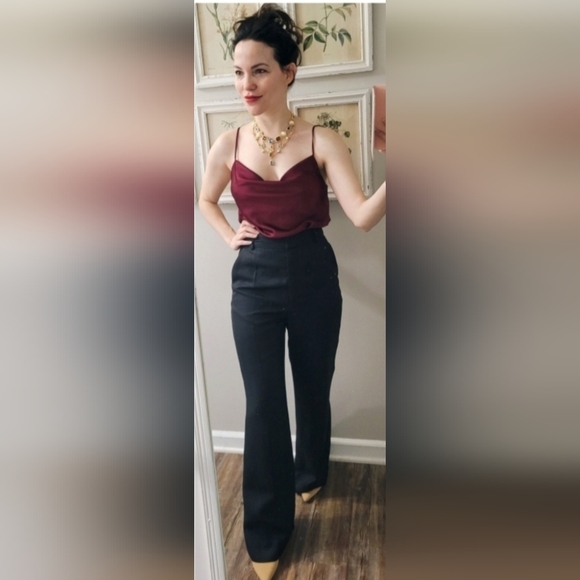 Sezane Matheo Trousers Black - Picture 6 of 6